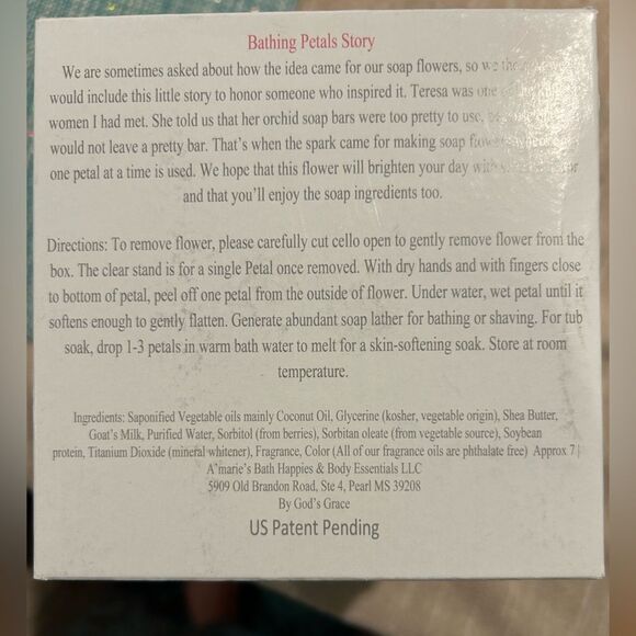 Flower Petal Soap - Picture 2 of 4